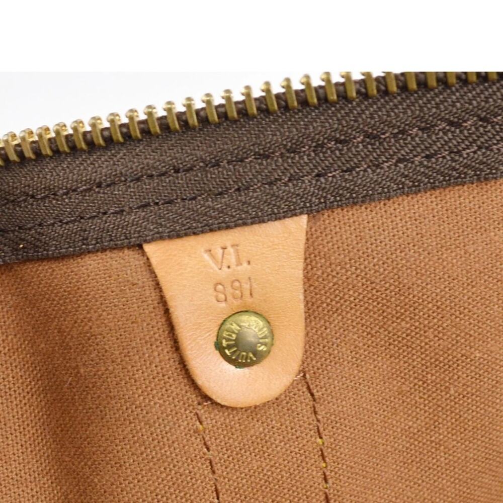 AUTHENTIC LOUIS VUITTON KEEPALL 50 TRAVEL HANDBAG MONOGRAM VI881 - Picture 8 of 8